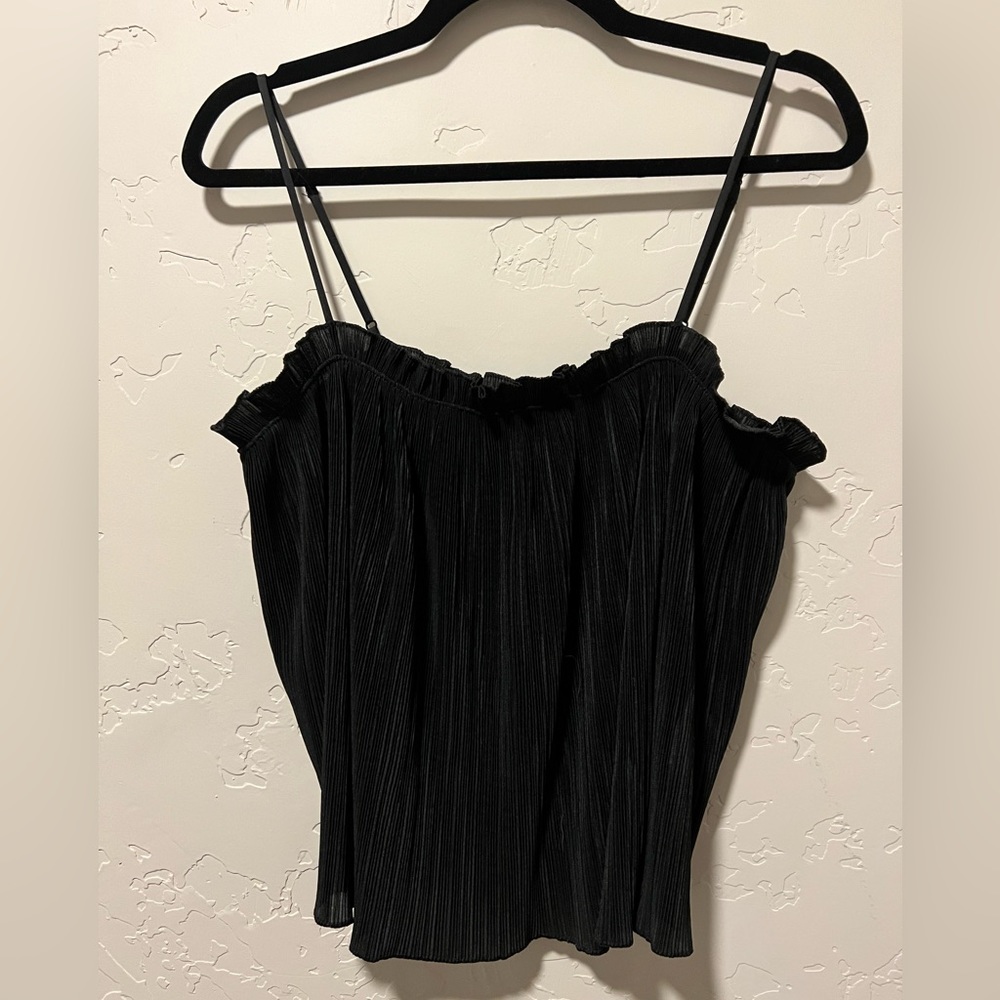 Madewell scrunch tank